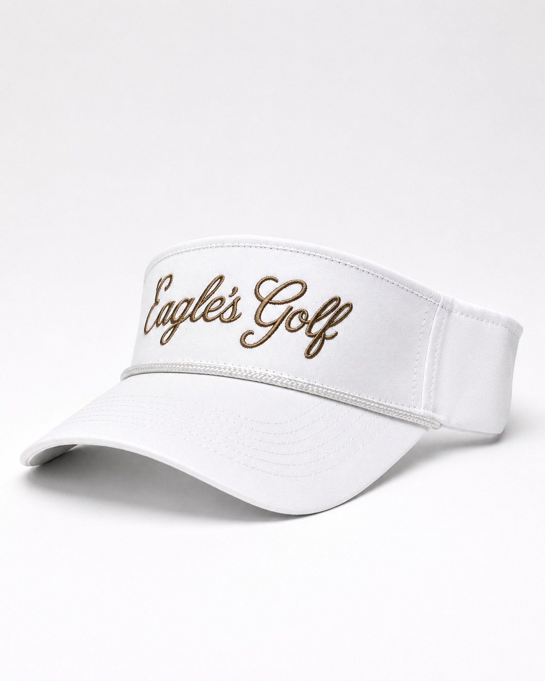 Eagle’s Golf White Gold Visor