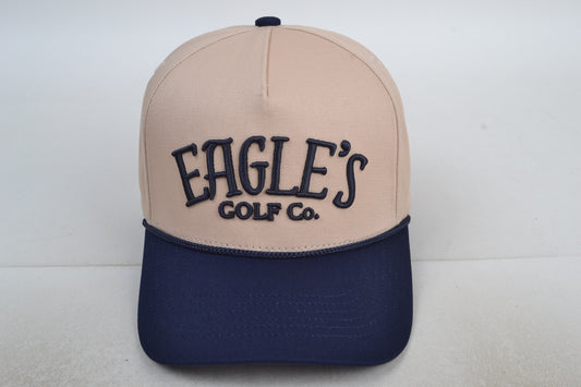 Eagle’s Golf Beige & Blue Rope Cap (Coming Soon)