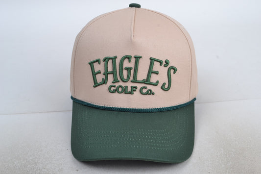 Eagle’s Golf Beige & Green Rope Cap (Coming Soon)